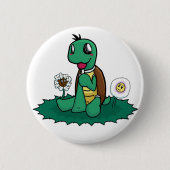 Schildkröte-Knopf Button (Vorderseite)