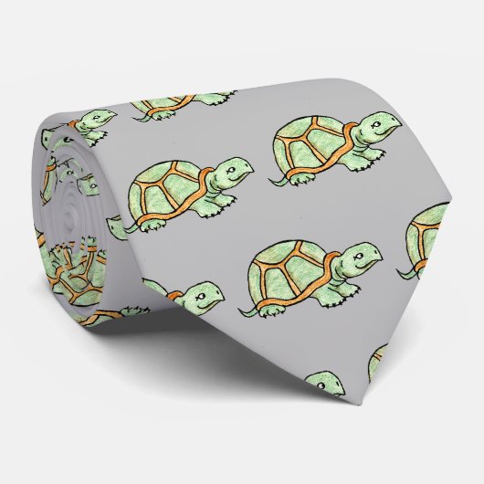 Schildkröte Krawatte (Gerollt)