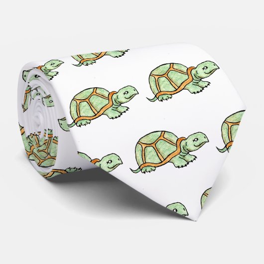 Schildkröte Krawatte (Gerollt)