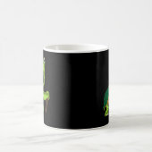 Schildkröte Landschildkröte Rentner Lustig Stehend Kaffeetasse (Mittel)