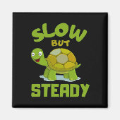 Schildkröte langsam, aber stetig magnet (Vorne)