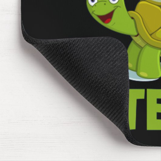 Schildkröte langsam, aber stetig mousepad (Ecke)