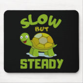 Schildkröte langsam, aber stetig mousepad (Vorne)