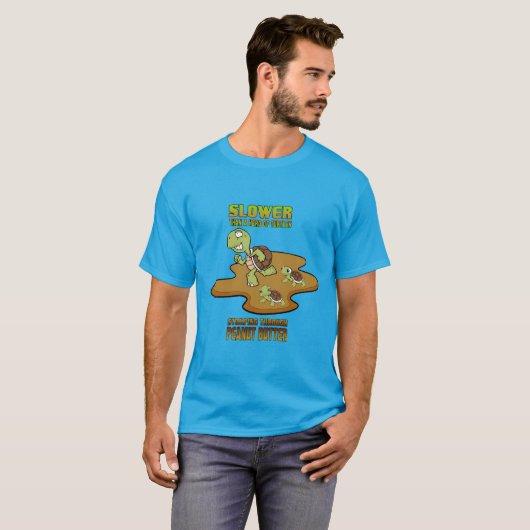 SCHILDKRÖTE LANGSAM T-Shirt (Vorne ganz)