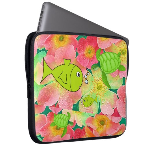 Schildkröte Laptopschutzhülle (Vorne Rechts)