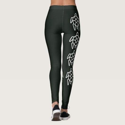 Schildkröte Leggings (Rückseite)