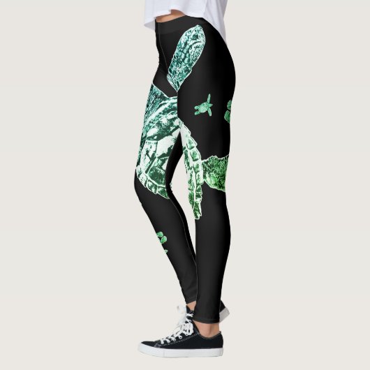 Schildkröte Leggings (Links)