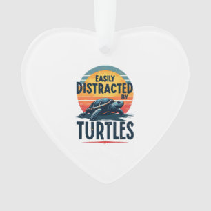 Schildkröte leicht abgelenkt durch Schildkröten Me Ornament