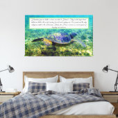 Schildkröte Leinwanddruck (Insitu (Schlafzimmer))