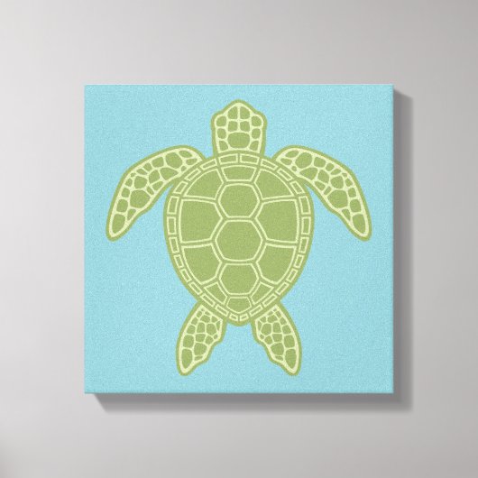 Schildkröte Leinwanddruck (Vorderseite)