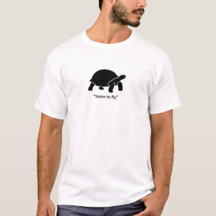 Schildkröte lernt fliegen T-Shirt