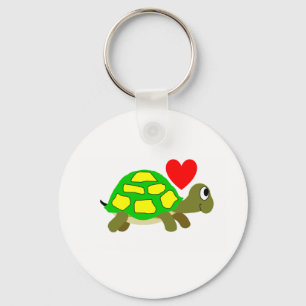 Schildkröte-Liebe-Schlüsselanhänger Schlüsselanhänger