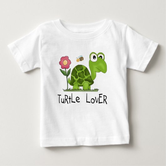 Schildkröte-Liebhaber-T-Shirts und Geschenke Baby T-shirt (Vorderseite)