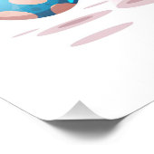 Schildkröte Lover Fall Niedlich Sea Turtle Fotodruck (Ecke)