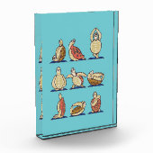 Schildkröte Lover Green Sea Turtle Yoga Fotoblock (Links)