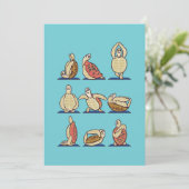 Schildkröte Lover Green Sea Turtle Yoga Save The Date (Stehend Vorderseite)