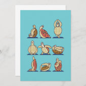 Schildkröte Lover Green Sea Turtle Yoga Save The Date (Vorne/Hinten)