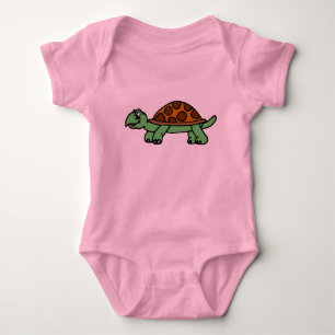 Schildkröte Lustig Baby Strampler
