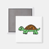Schildkröte Lustig Magnet (Vorderseite/Rückseite)