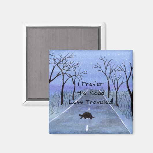 Schildkröte Magnet (Vorderseite/Rückseite)