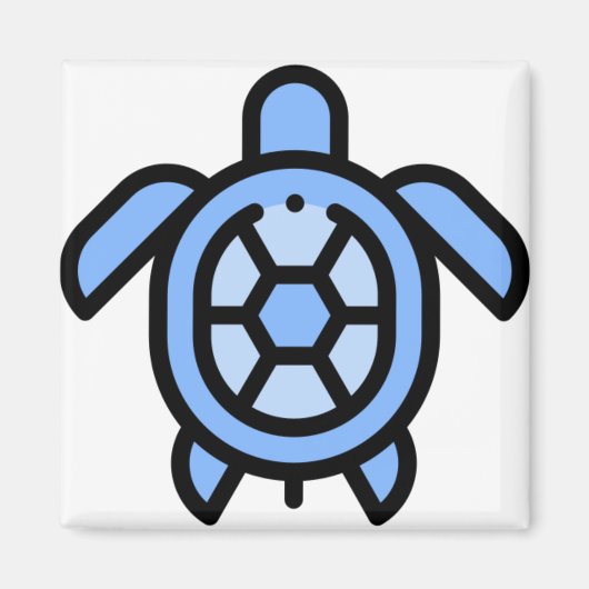 Schildkröte Magnet (Vorne)