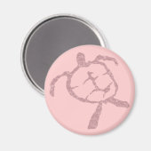 Schildkröte Magnet (Vorderseite/Rückseite)