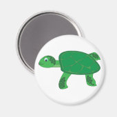 Schildkröte Magnet (Vorderseite/Rückseite)