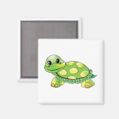 Schildkröte Magnet (Vorderseite/Rückseite)