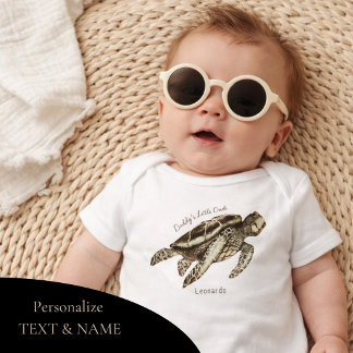 Schildkröte Meer Tier Baby Strampler
