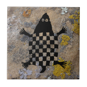 Schildkröte mimbres Tonwaren-Entwurf Fliese