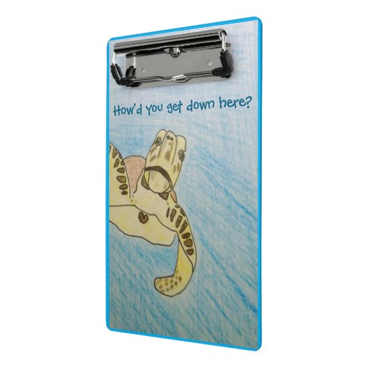 Schildkröte Mini Klemmbrett (Gewinkelt2)