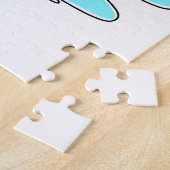 Schildkröte mit Drink in Wasser Puzzle (Seite)