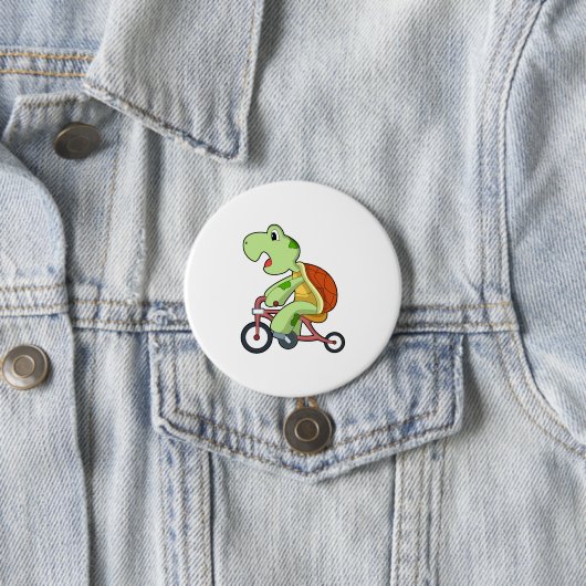 Schildkröte mit Fahrrad Button (Beispiel)