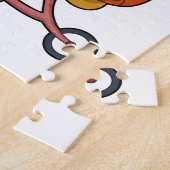 Schildkröte mit Fahrrad Puzzle (Seite)