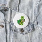 Schildkröte mit Kuchen Button (Beispiel)