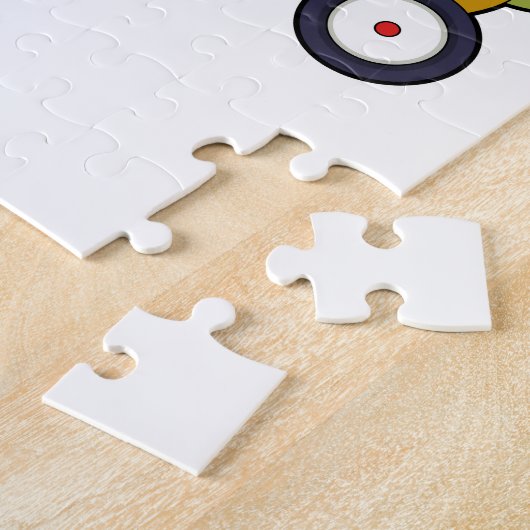 Schildkröte mit Muschel als Auto Puzzle (Seite)