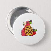 Schildkröte mit Muschel Button (Vorne & Hinten)
