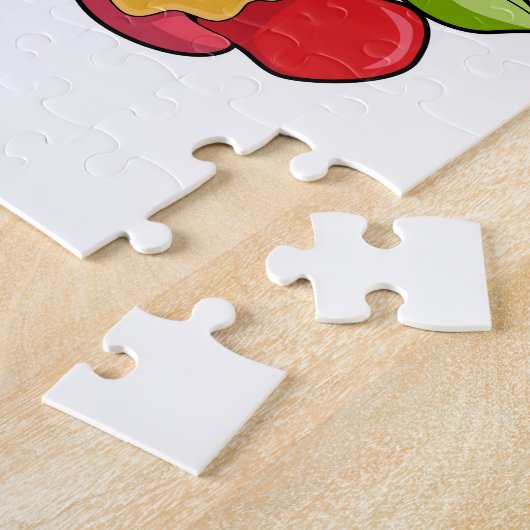 Schildkröte mit Muschel Puzzle (Seite)