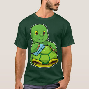 Schildkröte mit Muschel T-Shirt