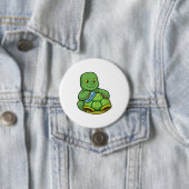 Schildkröte mit Muschel und Reinigen Button (Beispiel)