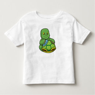 Schildkröte mit Muschel und Reinigen Kleinkind T-shirt