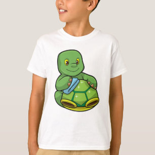 Schildkröte mit Muschel und Reinigen T-Shirt