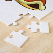 Schildkröte mit Pizza Puzzle (Seite)