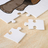 Schildkröte mit Regenbogenfarben Puzzle (Seite)