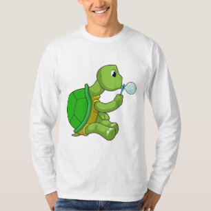 Schildkröte mit Seifenblasen T-Shirt