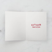 Schildkröte mit Sonnenbrille für die Rente Karte (Innenseite)