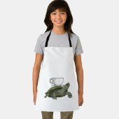 Schildkröte mit Teacup Schürze (Insitu)