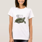Schildkröte mit Teacup T-Shirt (Vorderseite)