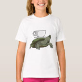Schildkröte mit Teacup T-Shirt (Vorderseite)