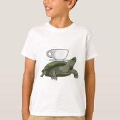 Schildkröte mit Teacup T-Shirt (Vorderseite)